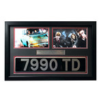 Harry Potter and The Chamber of Secrets // "Flying Car" License Plate Collage // Framed