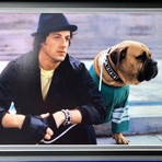 Rocky IV // Rocky's Lamborghini Jalpa License Plate // Framed Collage