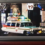 Ghostbusters // Ernie Hudson // Ecto-1A Cadillac // Signed Replica License Plate Display