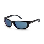 Unisex ZN11OBMP Sunglasses // Matte Black + Blue Mirror
