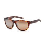 Unisex Bayside Sunglasses // Tortoise + Copper Mirror