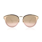 Women's Nightfall Sunglasses // Gold + White
