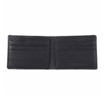 Bryant Park // Chevron Embossed Ultra Slim Leather Wallet