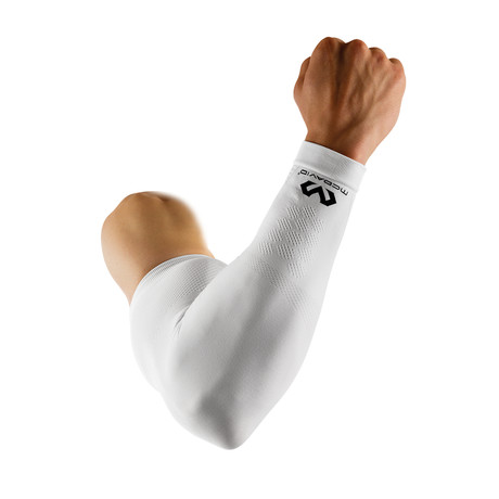 Elite Compression Arm Sleeve // White (S)