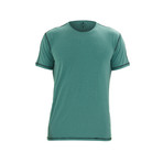 Elevate Short Sleeve Fitness T Shirt // Sea Foam Blue (L)