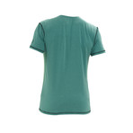 Elevate Short Sleeve Fitness T Shirt // Sea Foam Blue (L)