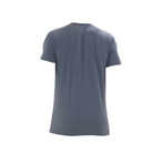 Revolution Short Sleeve Fitness Henley // Blue (L)