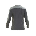 Ryker Long Sleeve Fitness T-Shirt // Gray (S)