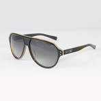 Unisex EV0725-002 MDL235 Sport Sunglasses // Black + Milky Gray