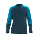 Ryker Long Sleeve Fitness T-Shirt // Blue (S)