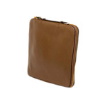 Leather Portfolio Pouch // Brown