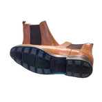 Soft Leather Chelsea Boot // Cognac (US: 8)