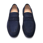 Soft Suede Penny Loafer // Navy (US: 11)