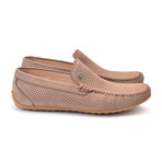 Perforated Nubak leather Casual Driver // Mink (US: 7)