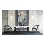 TOV // Tiffany Dining Chair // Gray