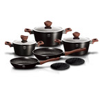 Ebony Rosewood Collection Cookware Set // 10pcs