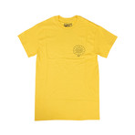Takashi Murakami x Complexcon Cluster Short-Sleeve T-Shirt // Yellow (L)