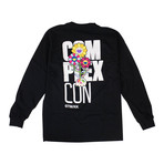 Takashi Murakami x Complexcon Cluster Long-Sleeve Shirt // Black (S)