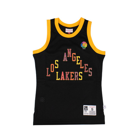 Takashi Murakami x Complexcon La Lakers Basketball Jersey // Black (S)