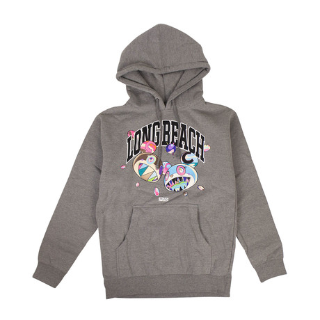 Takashi Murakami x Complexcon Long Beach Discord Sweatshirt // Gray (S)