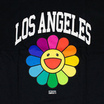 Takashi Murakami x Complexcon Los Angeles Flower T-Shirt // Black (L)