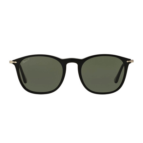 Men's 3124 Polarized Sunglasses // Black + Green