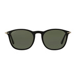 Men's 3124 Polarized Sunglasses // Black + Green