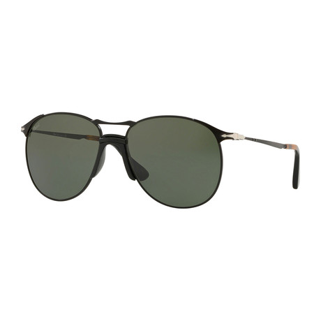 Men's 2649S Sunglasses // Black + Green