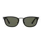 Men's 3127 Polarized Sunglasses // Black + Green