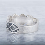 Norse Raido Rune Ring // Silver (9)