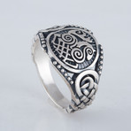Viking Sleipnir Ring // Silver (11.5)