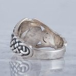 Helm of Awe + Viking Ring // Silver (8)