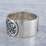 Scandinavian Sowelu Rune Ring // Silver (11.5)