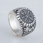 Viking Vegvisir Ring // Silver (6)