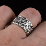 Scandinavian Sowelu Rune Ring // Silver (10)
