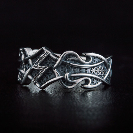 Norse Sowelu Rune Ring // Silver (6)