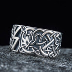 Scandinavian Sowelu Rune Ring // Silver (6)
