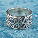 Scandinavian Sowelu Rune Ring // Silver (8)