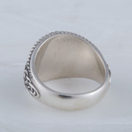 Norse Valknut Ring // Silver (6)