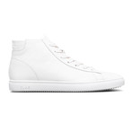 Bradley Mid Sneaker // Triple White Leather (US: 11)