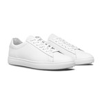 Bradley Sneaker // Triple White Leather (US: 10.5)