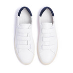 Bradley Velcro Sneaker // White Milled Leather (US: 7)