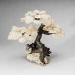 The Tranquility Tree // Custom White Quartz Tree + Smokey Quartz Matrix