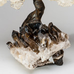 The Tranquility Tree // Custom White Quartz Tree + Smokey Quartz Matrix