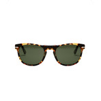 Men's 2869 Sunglasses // Light Havana + Green