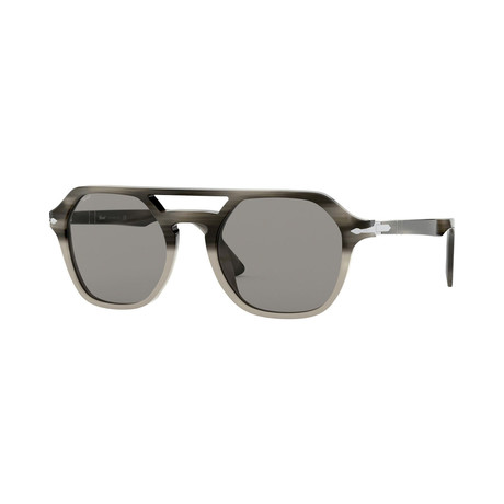 Men's 3206S Sunglasses // Gray Stripped + Gray