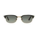 Men's 8139S Sunglasses // Black + Gray Gradient