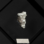 Sikhote Alin Meteorite // Siberia // Black Acrylic Display // Ver. 3