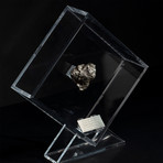 Sikhote Alin Meteorite // Siberia // Transparent Acrylic Display // Ver. 2