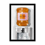 Parisian Orange Champagne Watercooler (26"H x 18"W x 0.5"D)